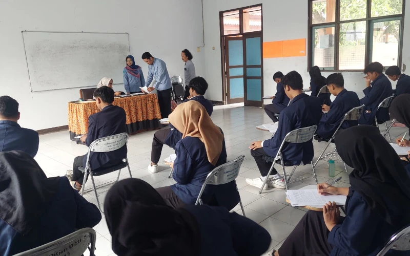 Monitoring Pelaksanaan Penilaian Ujian Akhir Semester Genap Tahun Akademik 2023/2023